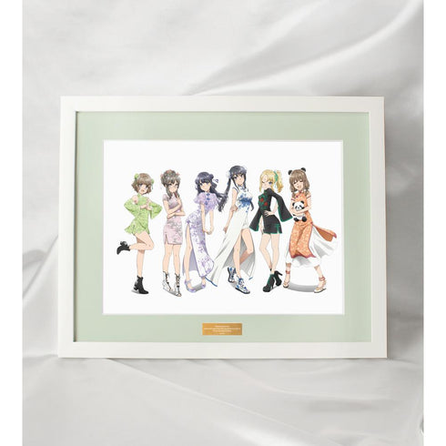 『青春ブタ野郎はバニーガール先輩の夢を見ない』描き下ろしイラスト 集合 チャイナドレスver. キャラファイングラフ【202509再販】